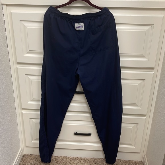 Scrubs medium, tall navy blue scrub pants - Picture 2 of 3